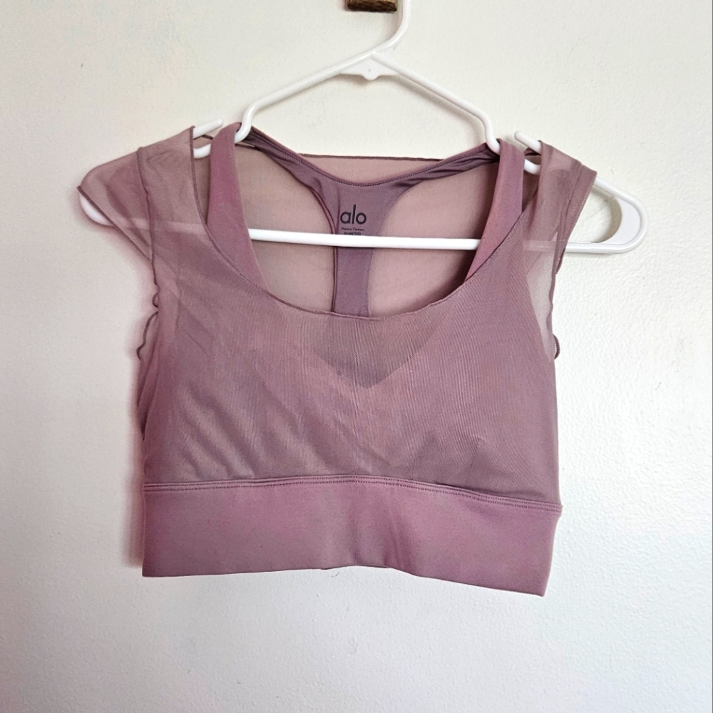 ALO Yoga Mauve Bra
